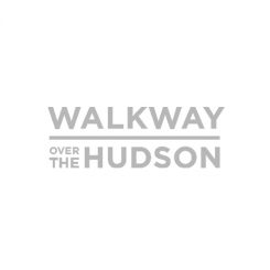 Walkway Over the Hudson logo in greyscale